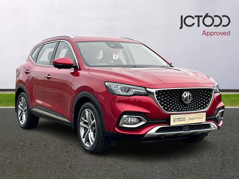 Used 2021 MG Mg Hs 1.5 T-GDI 16.6 kWh Exclusive SUV 5dr Petrol Plug-in Hybrid Auto Euro 6 (s/s) (258 ps) Red at JCT600