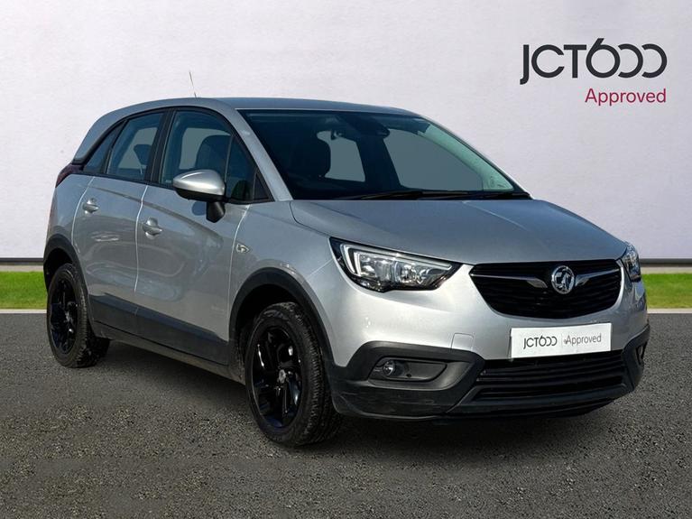 Used 2018 VAUXHALL Crossland X 1.2 Turbo ecoTEC GPF SE Nav SUV 5dr Petrol Manual Euro 6 (s/s) (110 ps) Silver at JCT600