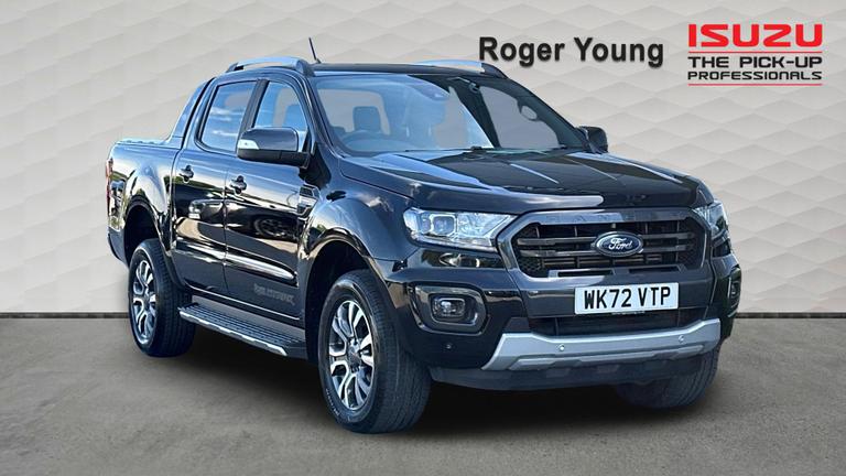 Used 2022 Ford Ranger 2.0 EcoBlue Wildtrak Black at Roger Young