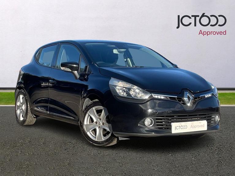 Used 2015 RENAULT Clio 1.2 16V Dynamique Nav Hatchback 5dr Petrol Manual Euro 6 (75 ps) Black at JCT600