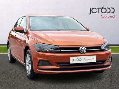 2018 VOLKSWAGEN Polo 1.0 TSI SE Hatchback 5dr Petrol Manual Euro 6 (s/s) (95 ps) at JCT600