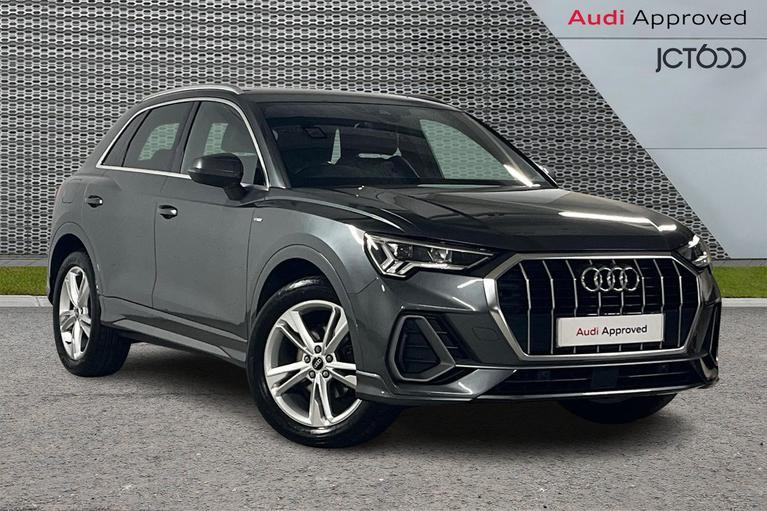 Used 2022 AUDI Q3 S line 35 TFSI 150 PS S tronic 5 Door Daytona Grey at JCT600