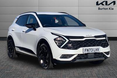 Used 2023 Kia Sportage 1.6 T-GDi ISG 48V GT-LINE Fusion White at Kia Motors UK