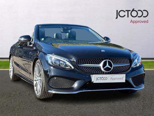 MERCEDES-BENZ C Class 2.1 C220d AMG Line (Premium Plus) Cabriolet 2dr Diesel G-Tronic+ Euro 6 (s/s) (170 ps)