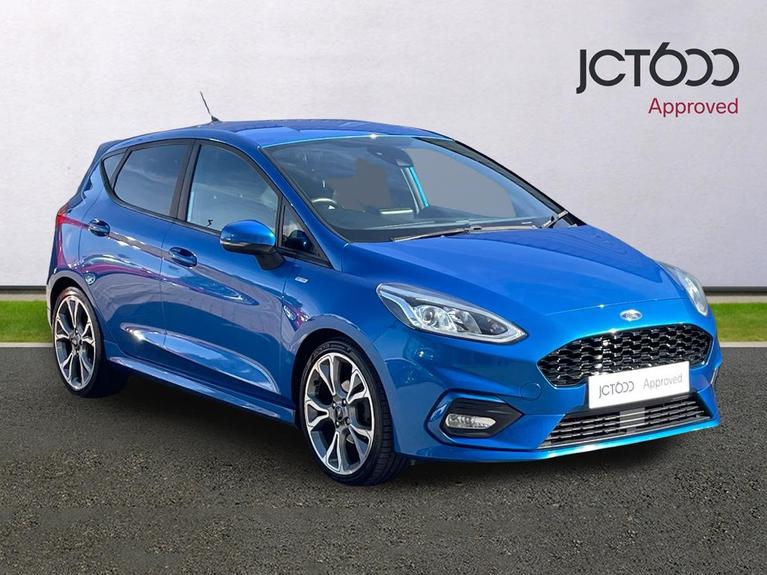 Used 2020 Ford Fiesta 1.0T EcoBoost ST-Line X Edition Hatchback 5dr Petrol Manual Euro 6 (s/s) (125 ps) Blue at JCT600