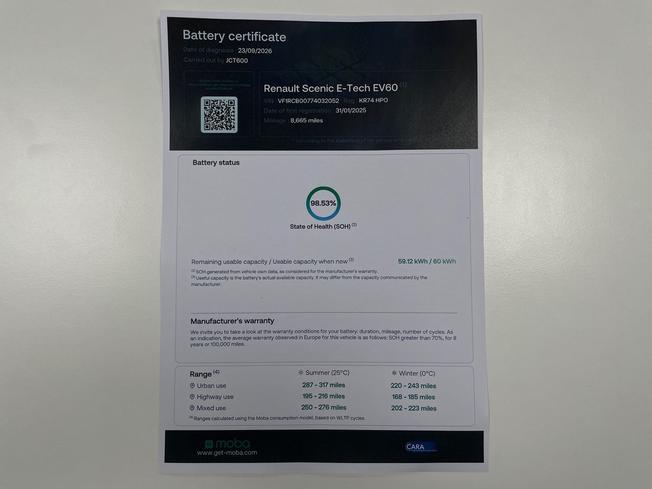RENAULT Scenic E-Tech Photo 52