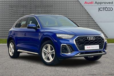 2023 Audi Q5 2.0 TDI 40 S line SUV 5dr Diesel S Tronic quattro Euro 6 (s/s) (204 ps) at JCT600