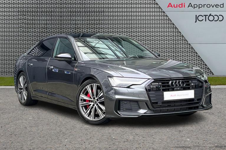 Used 2022 Audi A6 Saloon 2.0 TFSIe 55 Competition Vorsprung Saloon 4dr Petrol Plug-in Hybrid S Tronic quattro Euro 6 (s/s) 17.9kWh (367 ps) Grey at JCT600