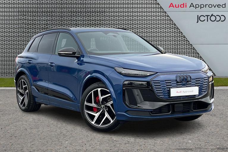 Used 2024 AUDI Q6 285kW Quattro 100kWh Launch Edition 5dr Auto Blue at JCT600