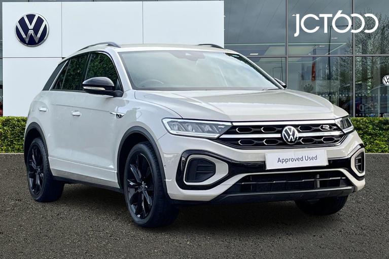 Used 2023 VOLKSWAGEN T-Roc R-Line 1.5 TSI 150PS 7-speed DSG Ascot Grey at JCT600