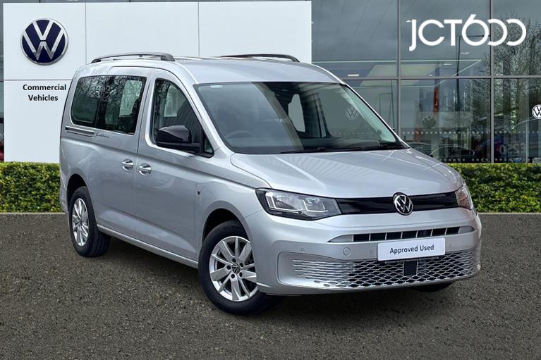 Used 2023 VOLKSWAGEN Caddy California Maxi California Maxi Camper Euro 6 102ps *PARKING SENSORS*AIR CON* Reflex Silver at JCT600