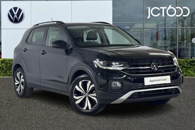 2023 VOLKSWAGEN T-Cross Black Edition 1.0 TSI 110PS 7-speed DSG 5 Door at JCT600