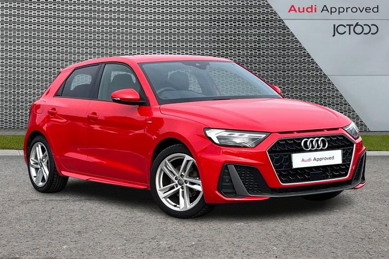 Used 2020 AUDI A1 1.0 TFSI 30 S line Sportback 5dr Petrol Manual Euro 6 (s/s) (116 ps) Red at JCT600