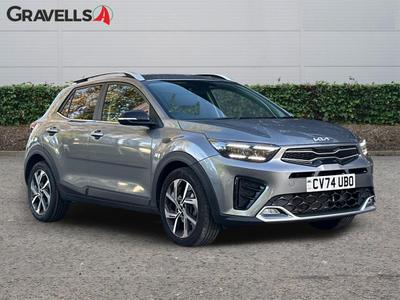 Used 2024 Kia STONIC 1.0 T-GDi GT-Line SUV 5dr Petrol Manual Euro 6 (s/s) (98 bhp) Grey at Gravells