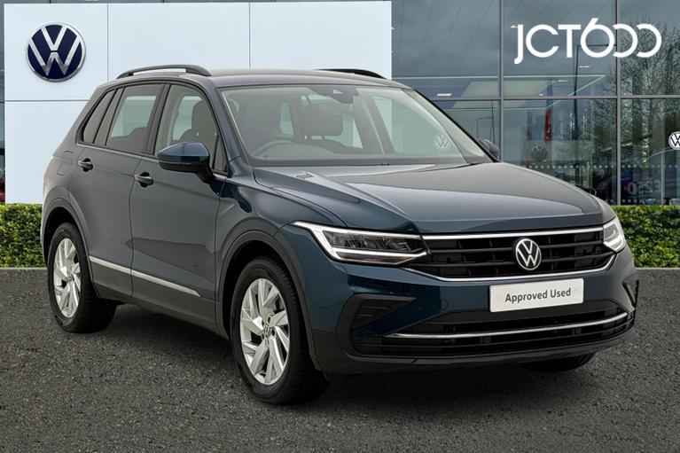 Used 2024 Volkswagen Tiguan 1.5 TSI 150 Life 5dr Nightshade Blue at JCT600