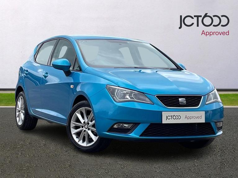 Used 2015 SEAT Ibiza 1.0 Vista Hatchback 5dr Petrol Manual Euro 6 (75 ps) Blue at JCT600