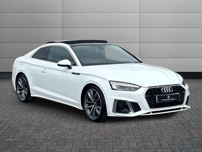 Used 2021 Audi A5 2.0 TDI 35 S line Coupe 2dr Diesel S Tronic Euro 6 (s/s) (163 ps) at Sinclair Direct