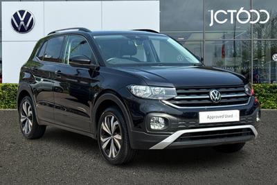 2021 VOLKSWAGEN T-Cross 1.0 TSI SE SUV 5dr Petrol Manual Euro 6 (s/s) (95 ps) at JCT600
