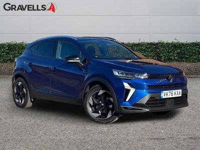 Used 2026 Renault CAPTUR 1.8 E-TECH techno SUV 5dr Petrol Hybrid Auto Euro 6 (s/s) (160 ps) Iron Blue Mtlc at Gravells