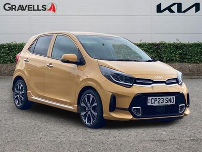 Used 2023 Kia PICANTO 1.0 T-GDi GT-Line S Hatchback 5dr Petrol Manual Euro 6 (s/s) (99 bhp) honey at Gravells