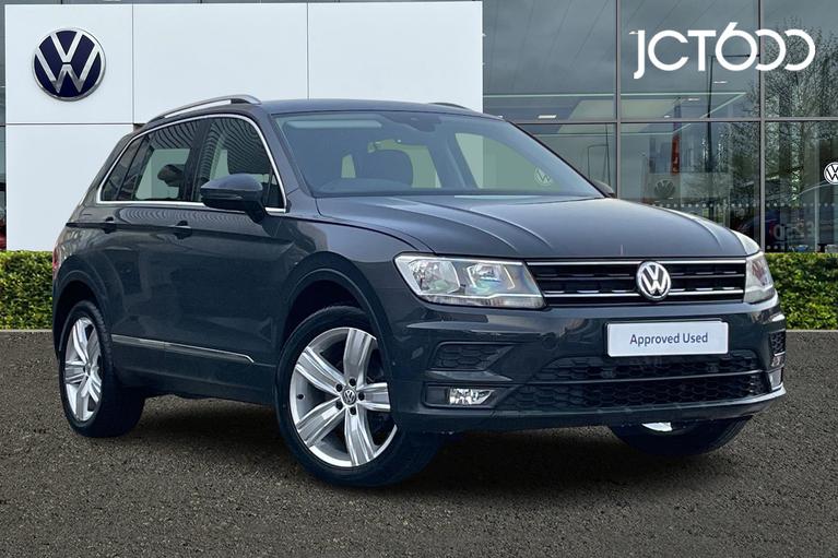 Used 2020 VOLKSWAGEN Tiguan 1.5 TSI EVO Match SUV 5dr Petrol Manual Euro 6 (s/s) (150 ps) Grey at JCT600