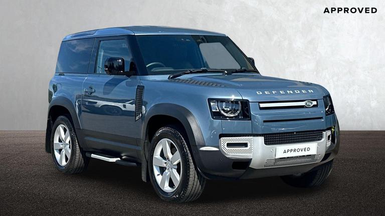 Used 2024 Land Rover Defender D250 Hard Top SE Tasman Blue at Roger Young
