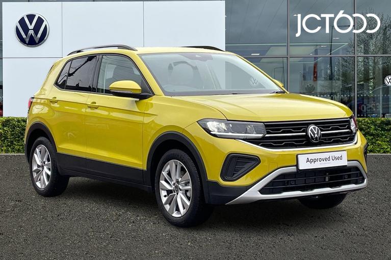 Used 2024 Volkswagen T-Cross 1.0 TSI Match 5dr Rubber Ducky Yellow at JCT600