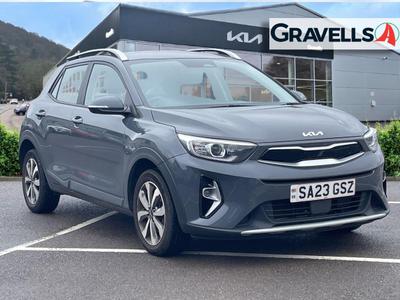 Used 2023 Kia STONIC 1.0 T-GDi 2 SUV 5dr Petrol Manual Euro 6 (s/s) (99 bhp) Grey at Gravells