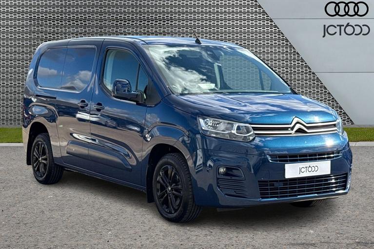 Used 2019 Citroen Berlingo 1.5 BlueHDi 950 Driver XL Panel Van 6dr Diesel EAT8 LWB Euro 6 (s/s) (130 ps) Blue at JCT600