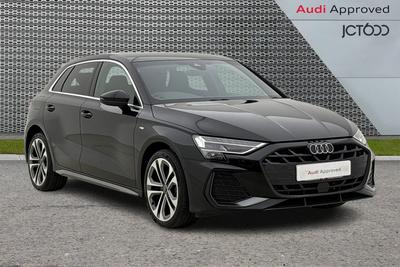 2025 Audi A3 1.5 TFSIe 40 S line Sportback 5dr Petrol Plug-in Hybrid S Tronic Euro 6 (s/s) 17.9kWh (204 ps) at JCT600