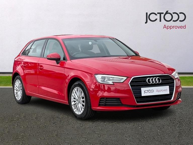 Used 2018 AUDI A3 1.5 TFSI SE Technik 5dr Red at JCT600