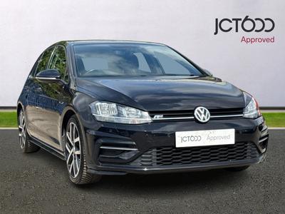 2018 VOLKSWAGEN Golf 1.5 TSI EVO R-Line Hatchback 5dr Petrol Manual Euro 6 (s/s) (150 ps) at JCT600