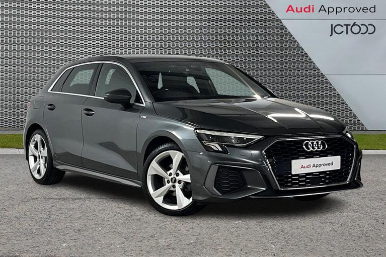 Used 2023 AUDI A3 Sportback S line 35 TFSI 150 PS 6-speed 5 Door Daytona Grey at JCT600
