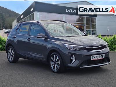 Used 2020 Kia STONIC 1.0 T-GDi 2 SUV 5dr Petrol Manual Euro 6 (s/s) (99 bhp) Grey at Gravells