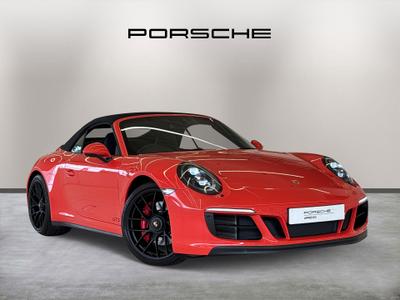 2018 PORSCHE 911 3.0T 991 Carrera GTS Convertible 2dr Petrol PDK Euro 6 (s/s) (450 ps) at JCT600