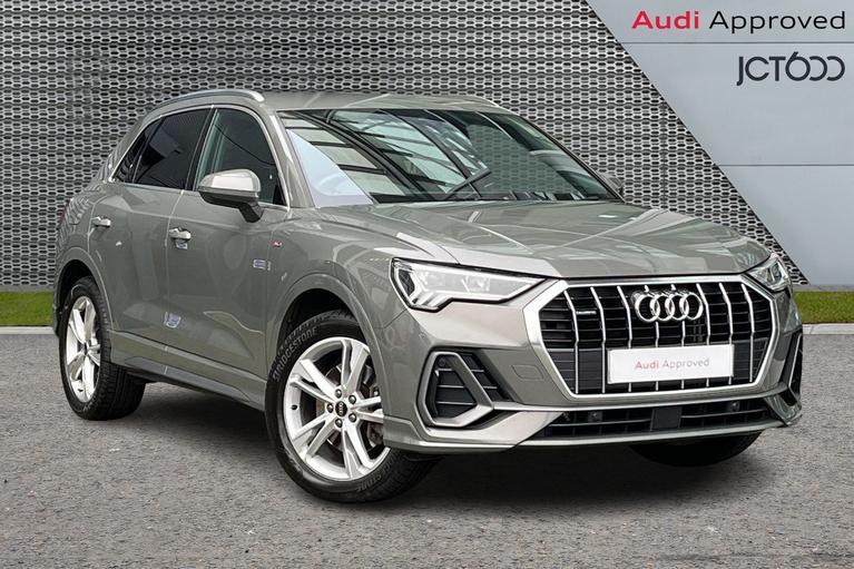 Used 2022 Audi Q3 2.0 TFSI 40 S line SUV 5dr Petrol S Tronic quattro Euro 6 (s/s) (190 ps) Grey at JCT600