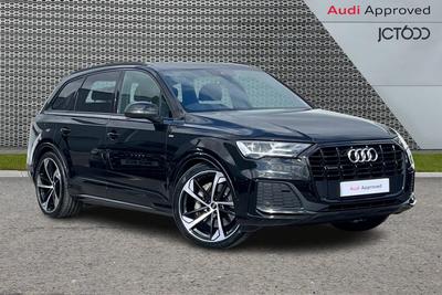 2022 AUDI Q7 3.0 TFSI V6 55 Black Edition SUV 5dr Petrol Tiptronic quattro Euro 6 (s/s) (340 ps) at JCT600
