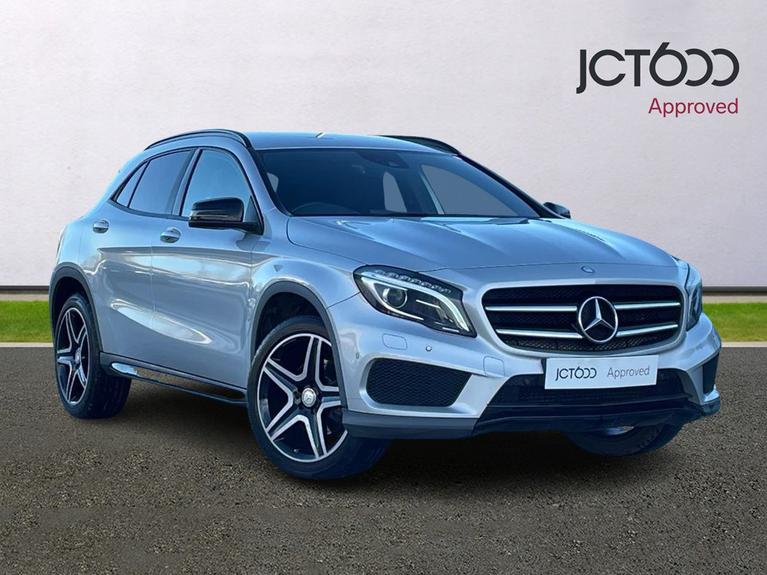 Used 2015 MERCEDES-BENZ GLA 2.1 GLA220 CDI AMG Line SUV 5dr Diesel 7G-DCT 4MATIC Euro 6 (s/s) (170 ps) Silver at JCT600