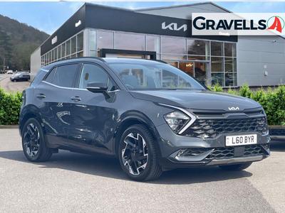 Used 2023 Kia SPORTAGE 1.6 T-GDi MHEV GT-Line SUV 5dr Petrol Hybrid DCT Euro 6 (s/s) (148 bhp) PENTA METAL at Gravells