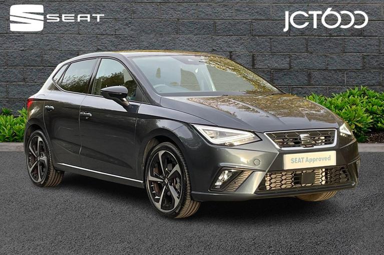 Used 2024 SEAT Ibiza 1.0 TSI FR Sport Hatchback 5dr Petrol Manual Euro 6 (s/s) (110 ps) Grey at JCT600