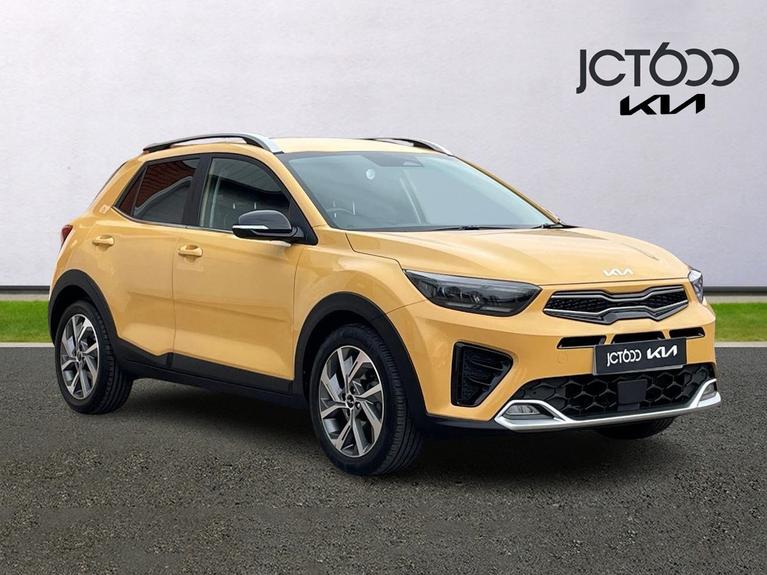 Used 2023 Kia Stonic 1.0 T-GDi GT-Line SUV 5dr Petrol Manual Euro 6 (s/s) (98 bhp) Yellow at JCT600