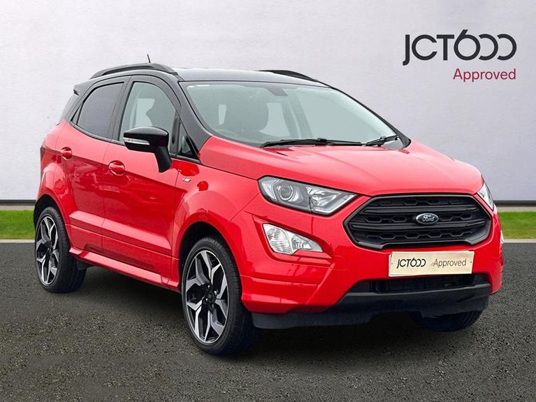 Used 2018 FORD Ecosport 1.0T EcoBoost ST-Line SUV 5dr Petrol Manual Euro 6 (s/s) (125 ps) Red at JCT600