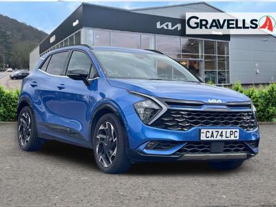 Used 2024 Kia SPORTAGE 1.6 T-GDi MHEV GT-Line SUV 5dr Petrol Hybrid Manual Euro 6 (s/s) (157 bhp) PENTA METAL at Gravells