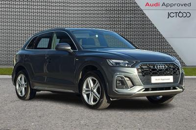 2023 AUDI Q5 2.0 TDI 40 S line SUV 5dr Diesel S Tronic quattro Euro 6 (s/s) (204 ps) at JCT600