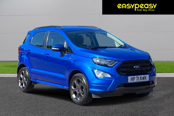 Used 2021 Ford ECOSPORT 1.0 EcoBoost 140 ST-Line 5dr at easypeasy