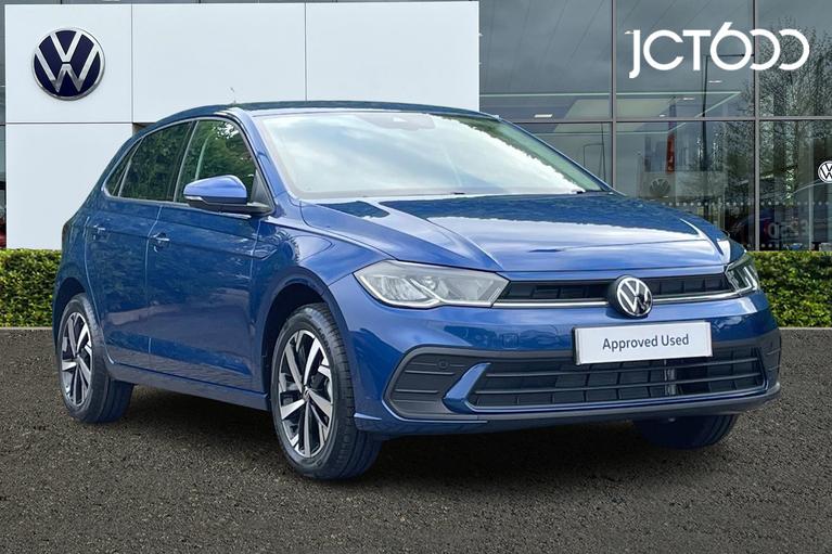 Used 2024 VOLKSWAGEN Polo Match 1.0 TSI 95PS 5-speed Manual Reef Blue Metallic at JCT600