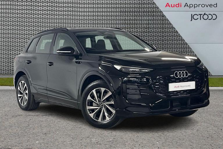 Used 2025 AUDI Q6 E-Tron 100kWh Sport SUV 5dr Electric Auto quattro (388 ps) Black at JCT600