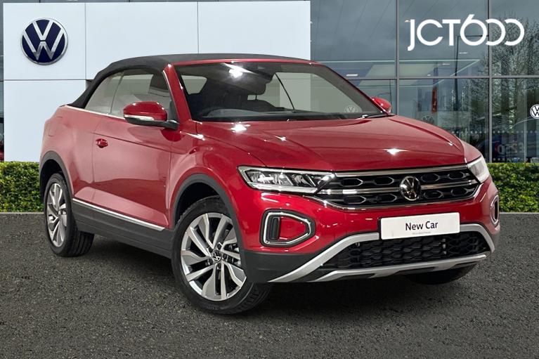 Used 2024 Volkswagen T-Roc T-Roc Cabriolet Style 1.5 TSI Kings Red at JCT600