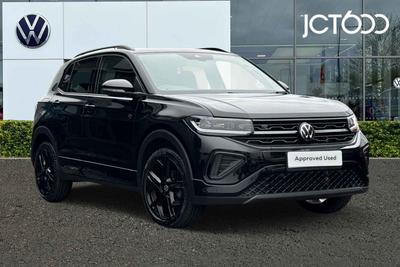 2025 VOLKSWAGEN T-Cross 1.0 TSI Black Edition SUV 5dr Petrol DSG Euro 6 (s/s) (115 ps) at JCT600