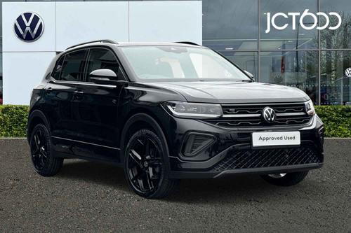 VOLKSWAGEN T-Cross 1.0 TSI Black Edition SUV 5dr Petrol DSG Euro 6 (s/s) (115 ps)